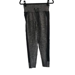 PINK ACTIVE Seamless Campus Jogger High Waisted Black/Grey sz M